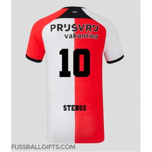 Feyenoord Calvin Stengs #10 Fußballbekleidung Heimtrikot 2024-25 Kurzarm